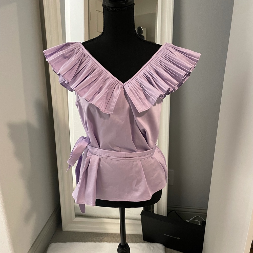New Kate spade ruffle top